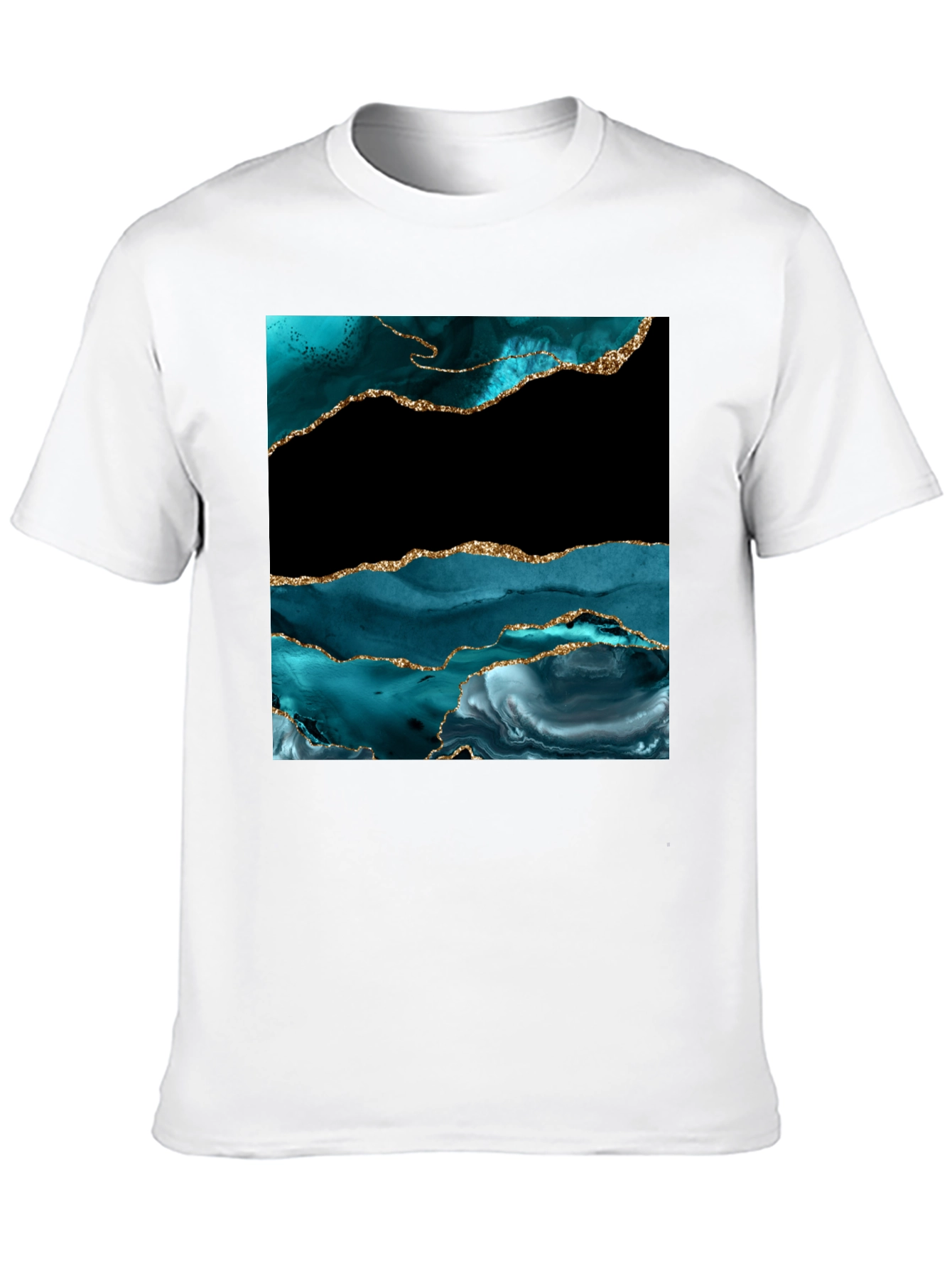 Abstract Art Tee - Black