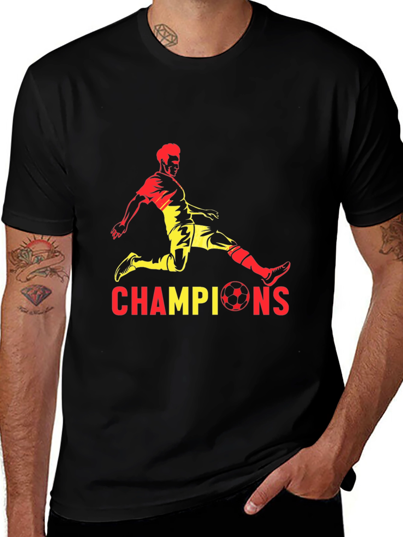 Champions Soccer Graphic Tee