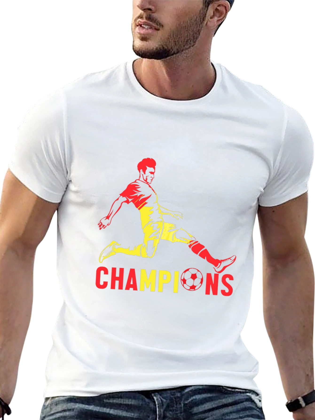 Champions Soccer Graphic Tee