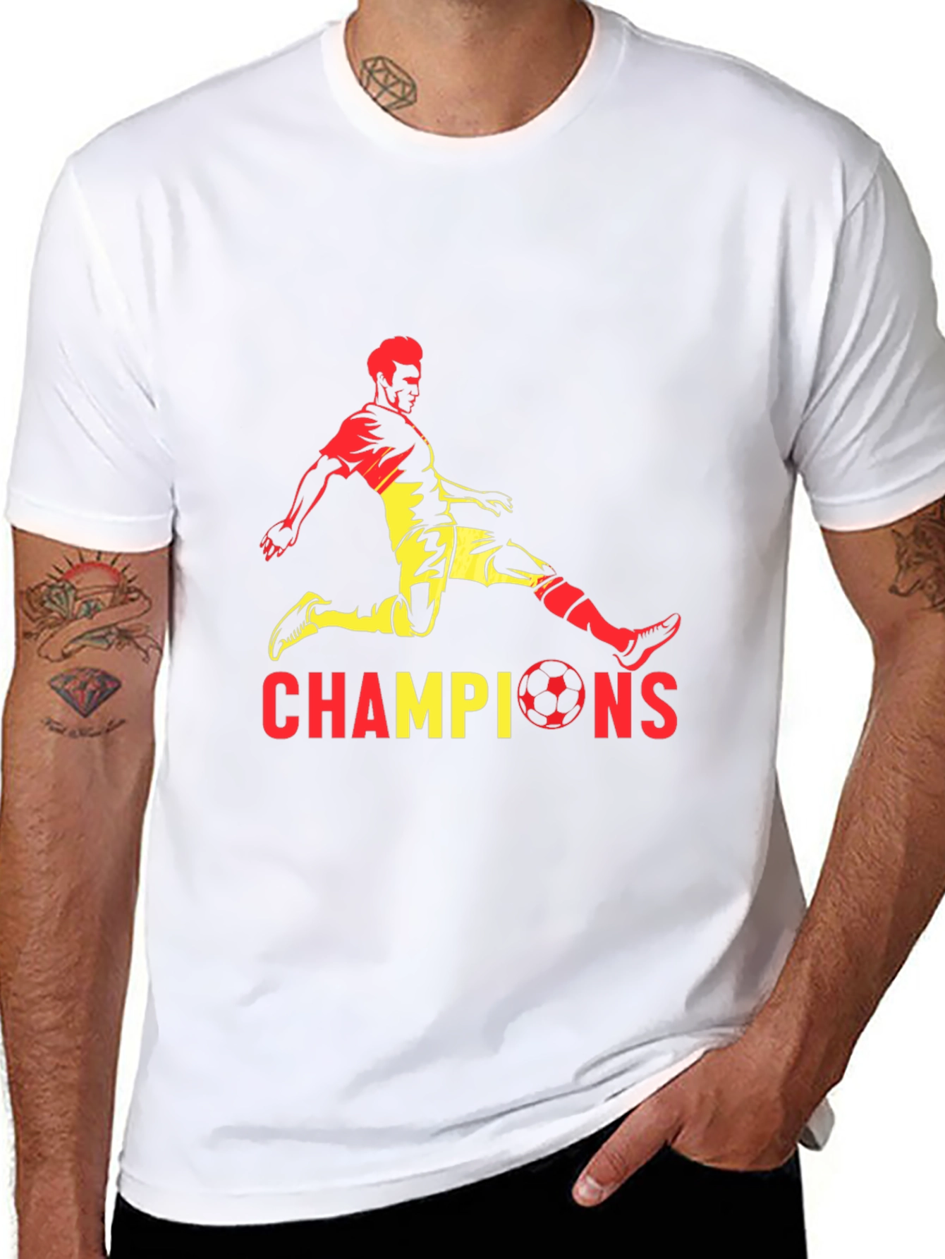 Champions Soccer Graphic Tee
