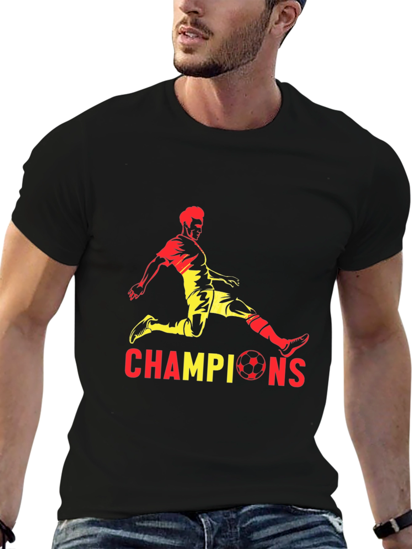 Champions Soccer Graphic Tee