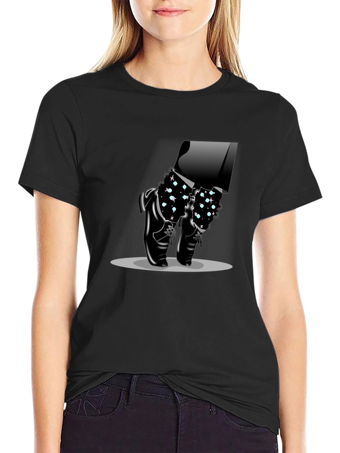 Tapped Style Tee - Unique Dancer Footwear Design
