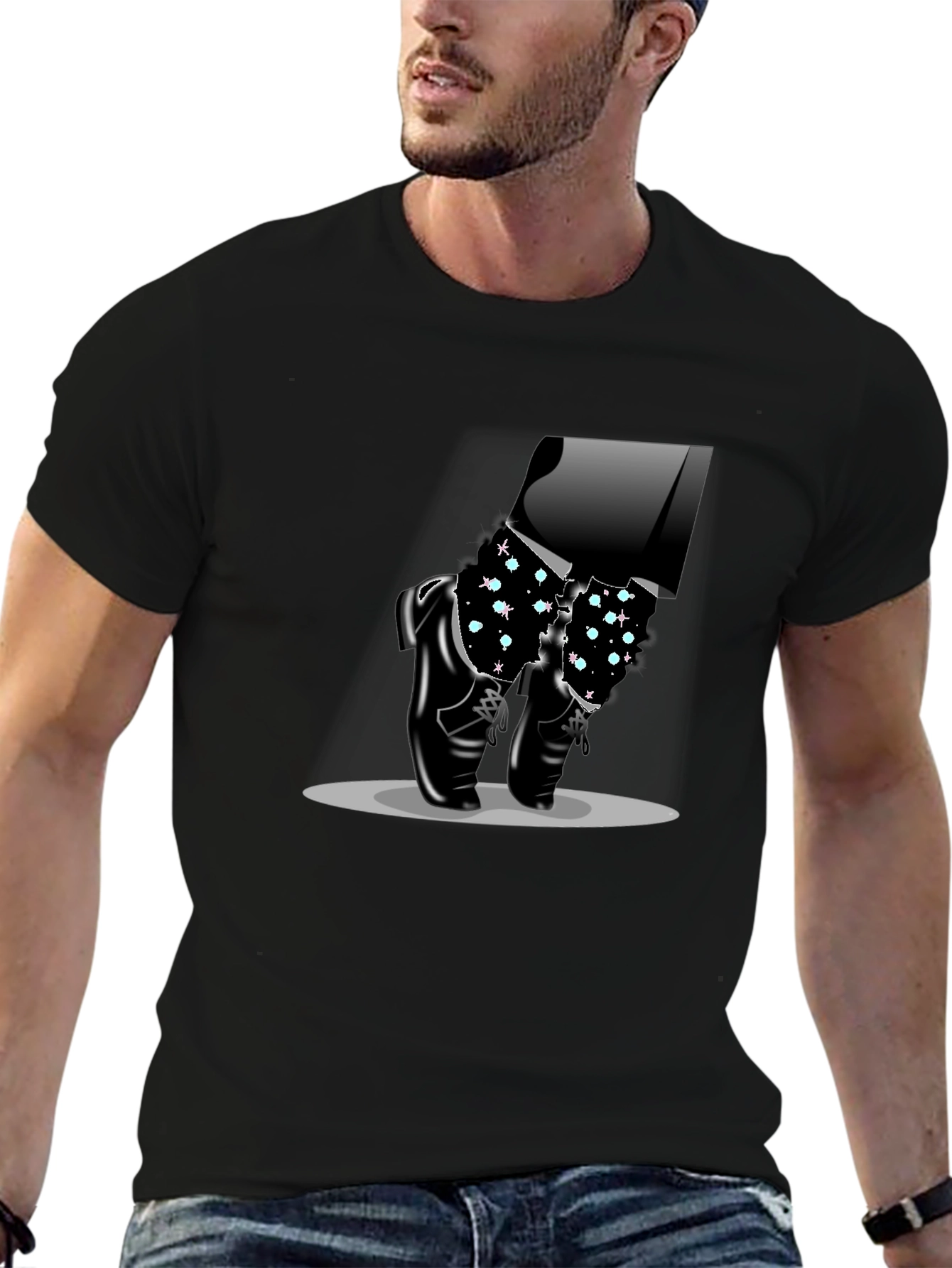 Tapped Style Tee - Unique Dancer Footwear Design