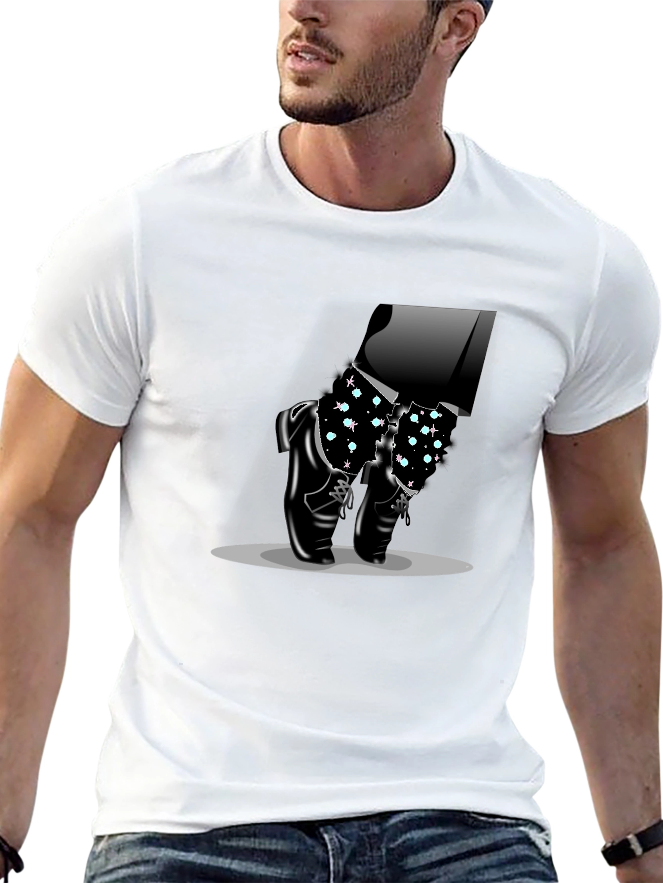 Tapped Style Tee - Unique Dancer Footwear Design