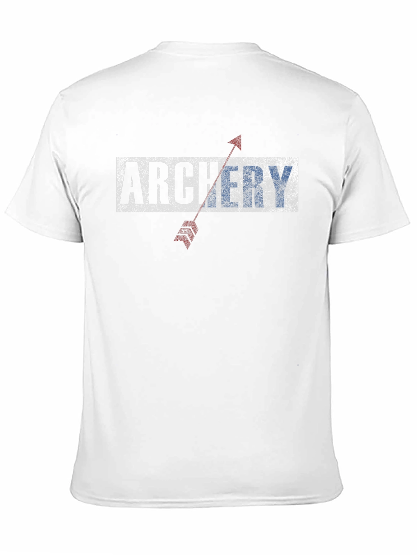 Archery Arrow Graphic Tee - Black Cotton Casual T-Shirt