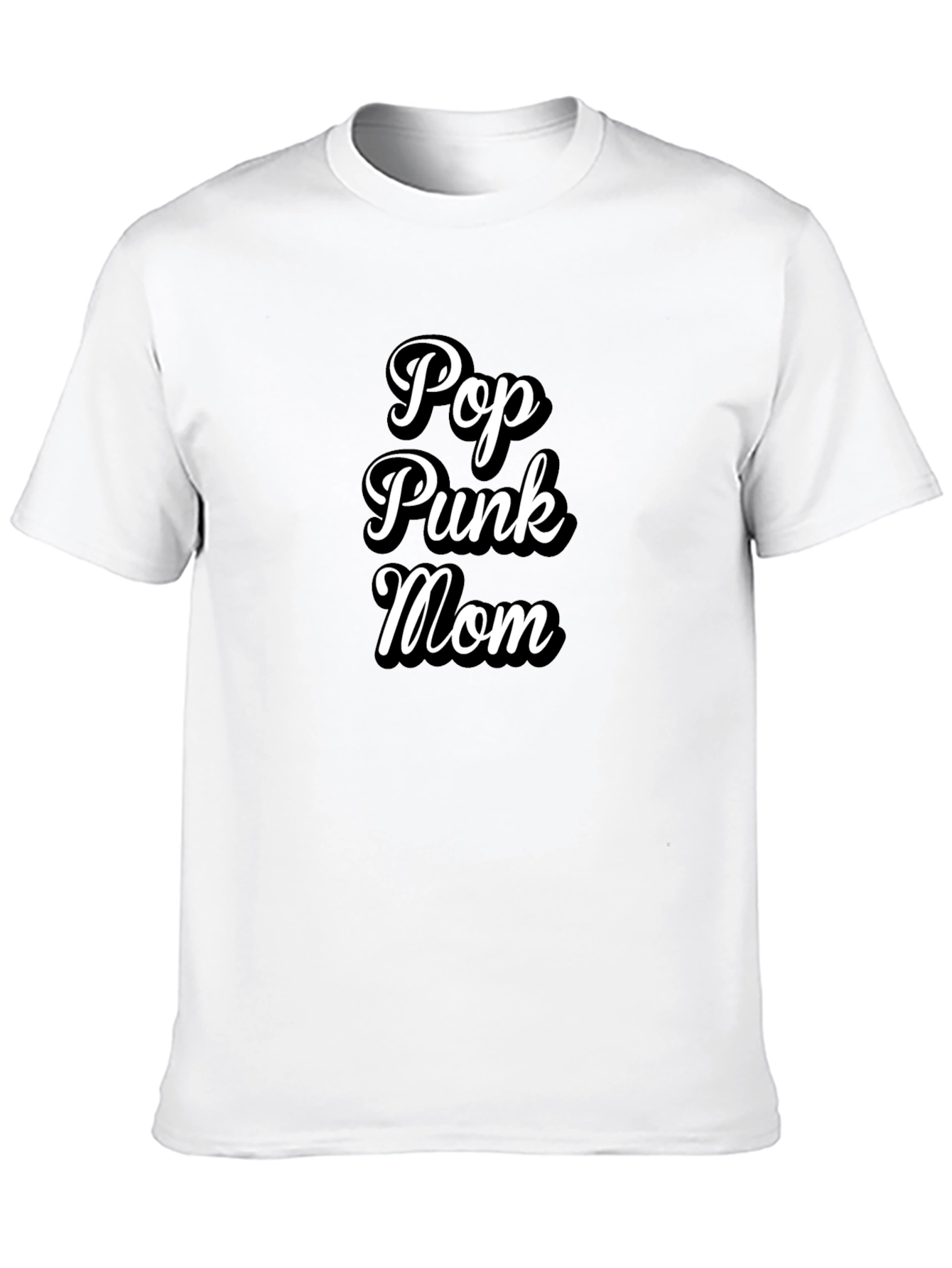 Pop Punk Mom Black Graphic Tee
