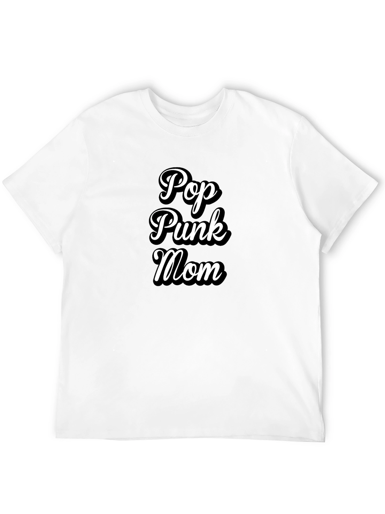 Pop Punk Mom Black Graphic Tee