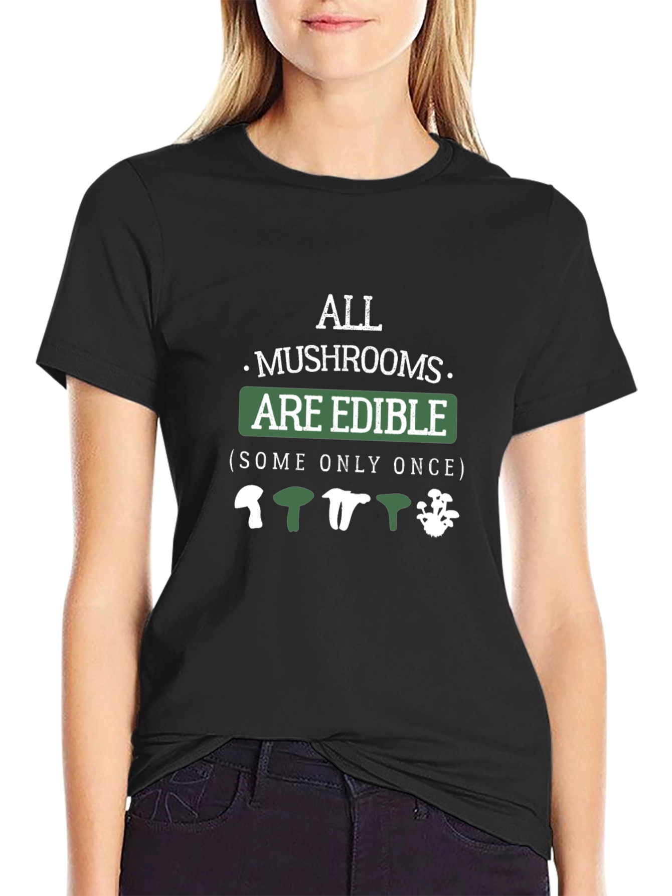 Edible Mushrooms Graphic Tee