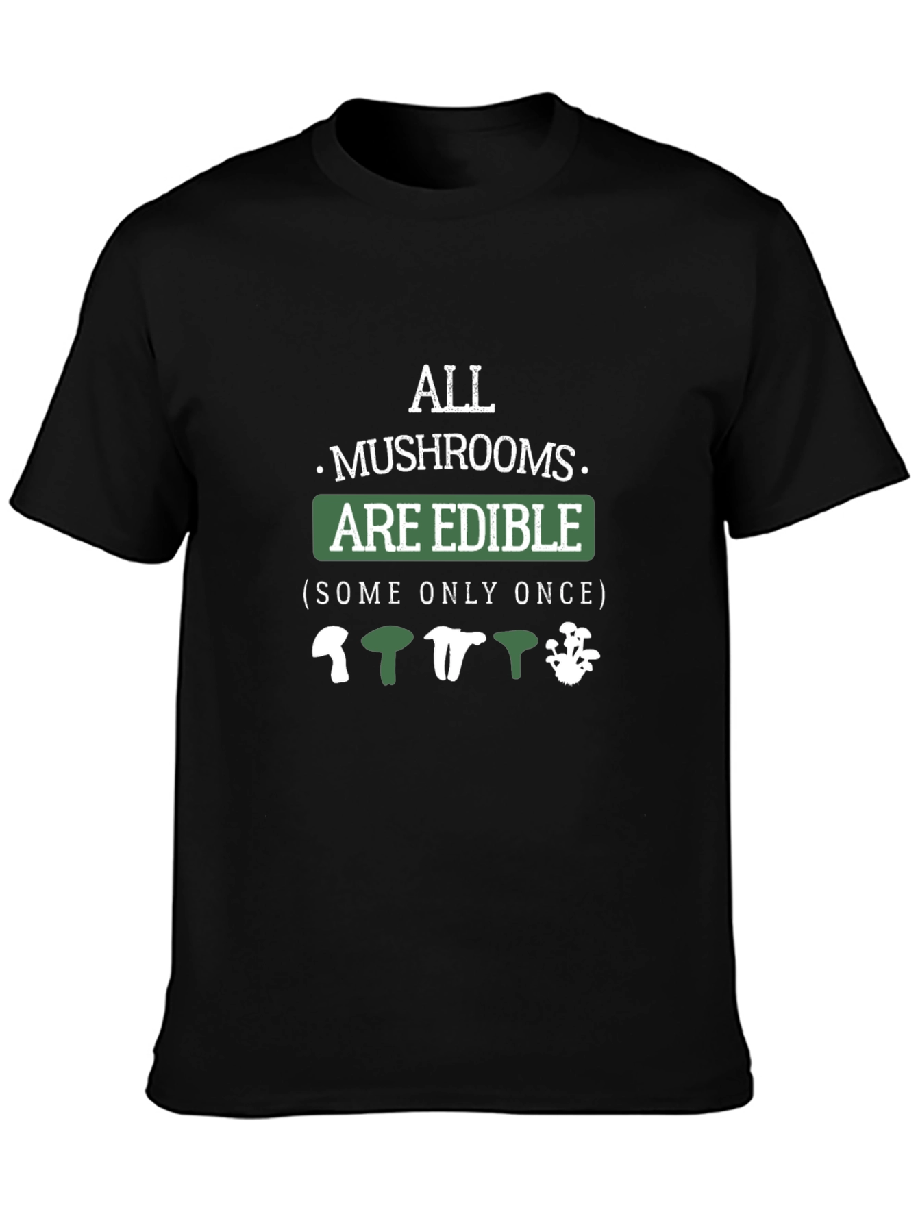 Edible Mushrooms Graphic Tee