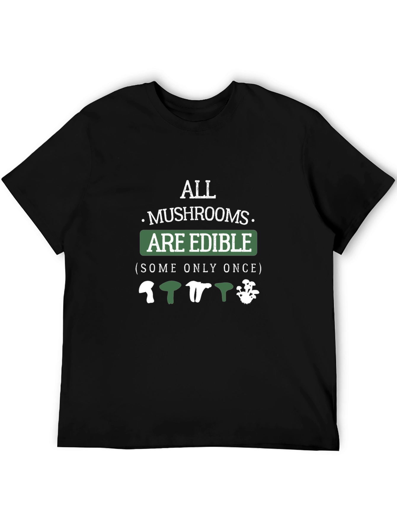 Edible Mushrooms Graphic Tee