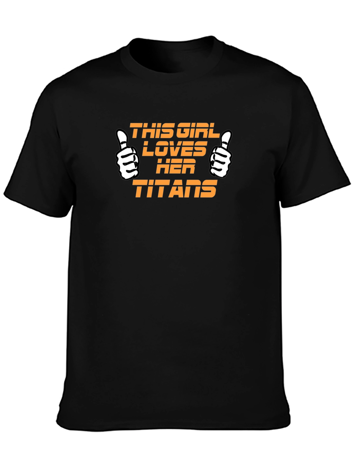 Titans Fan T-Shirt - This Girl Loves Her Titans