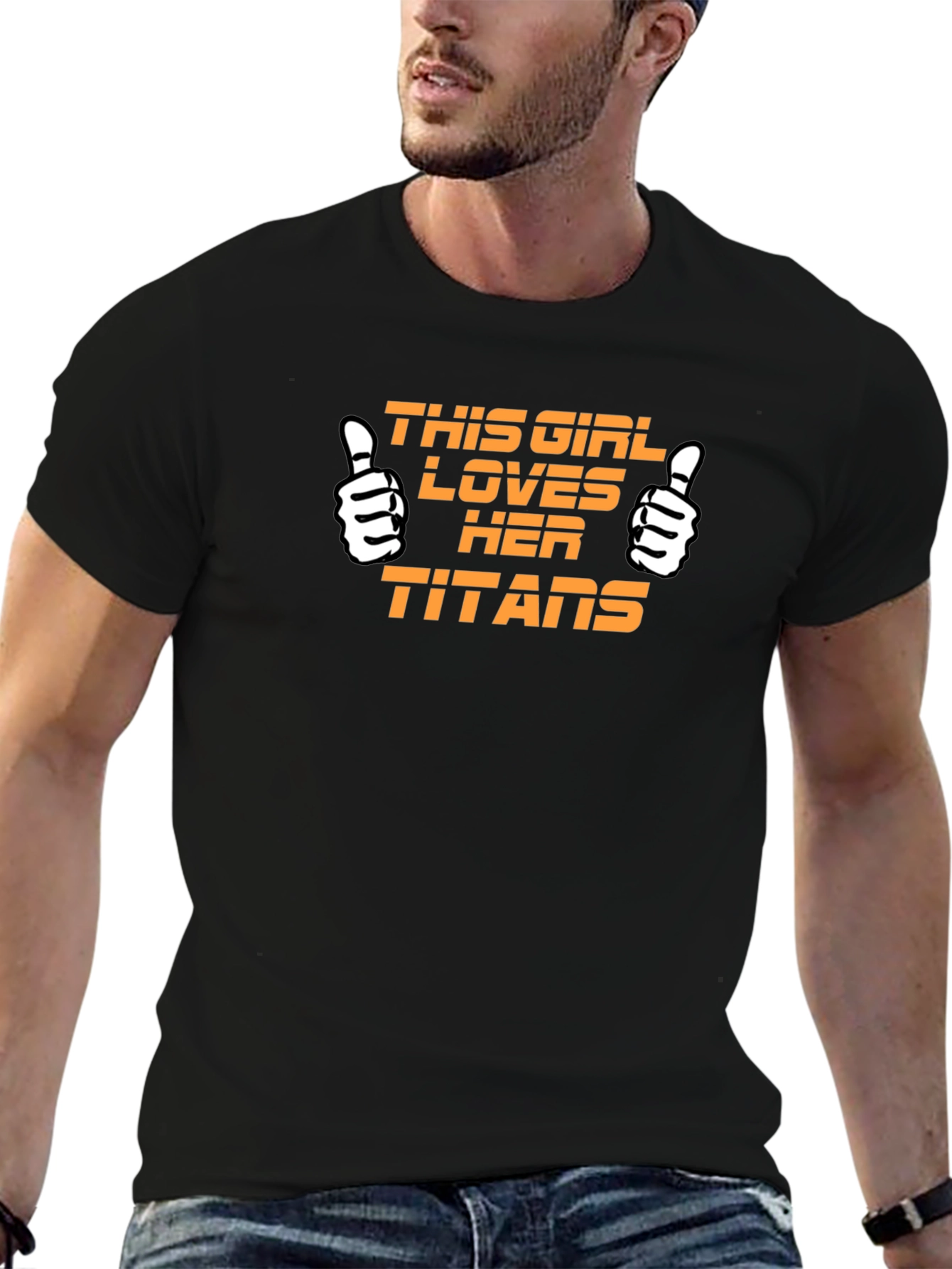 Titans Fan T-Shirt - This Girl Loves Her Titans