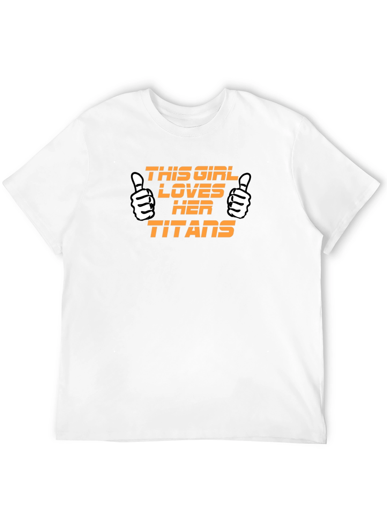 Titans Fan T-Shirt - This Girl Loves Her Titans
