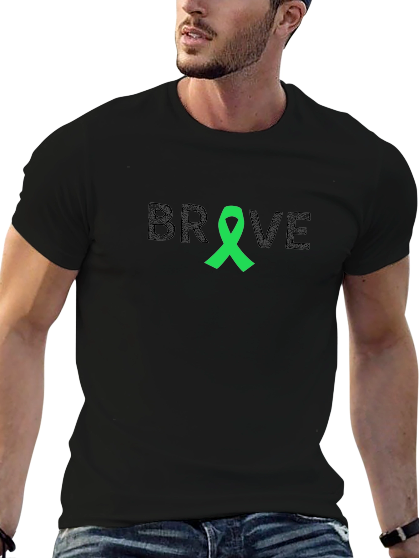 Brave Ribbon Graphic T-Shirt