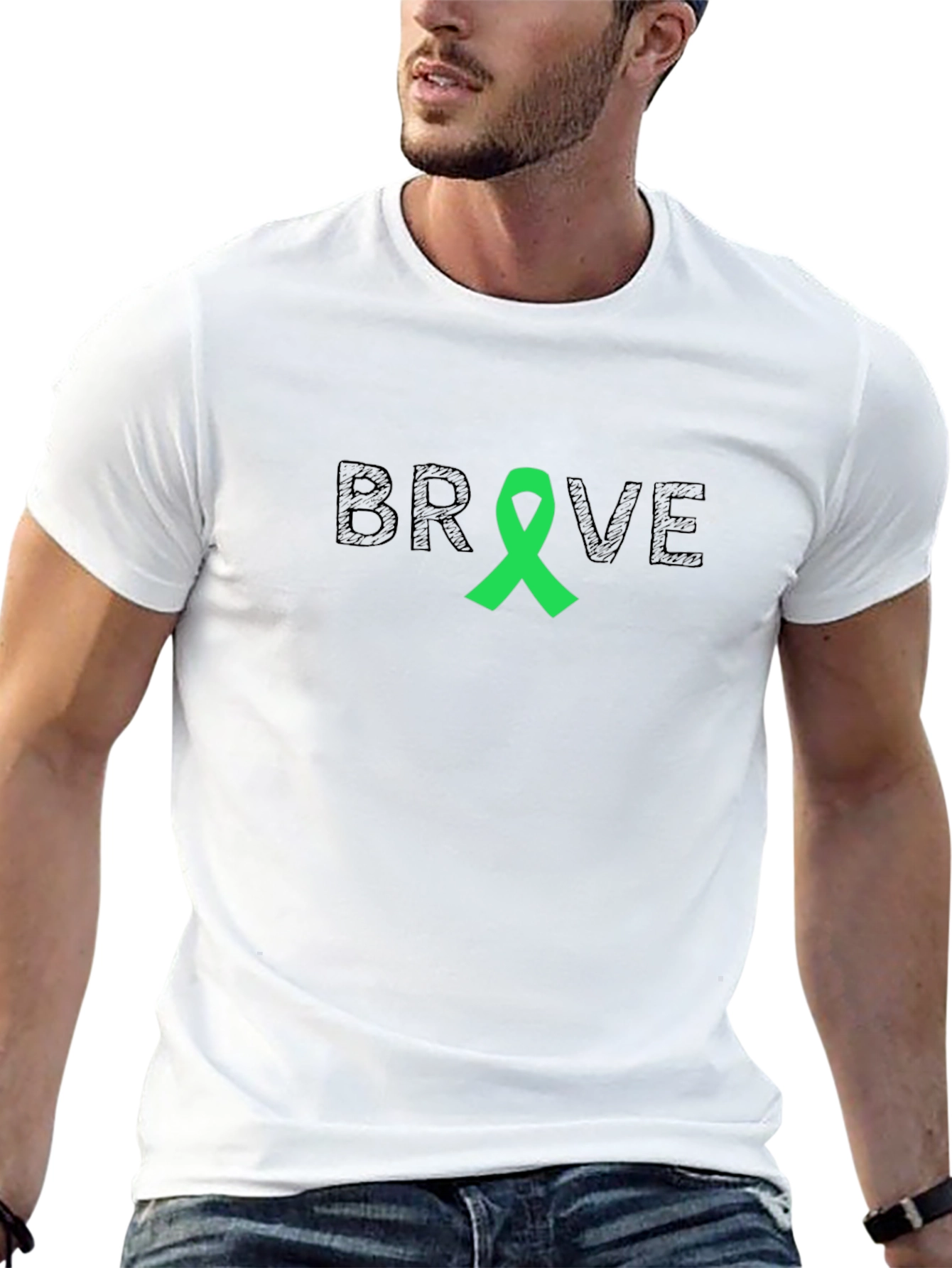 Brave Ribbon Graphic T-Shirt