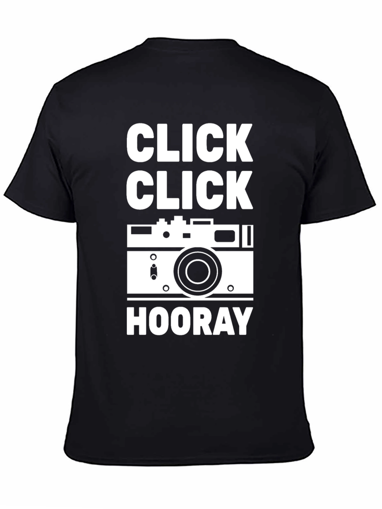 Click Click Hooray Camera Graphic T-Shirt