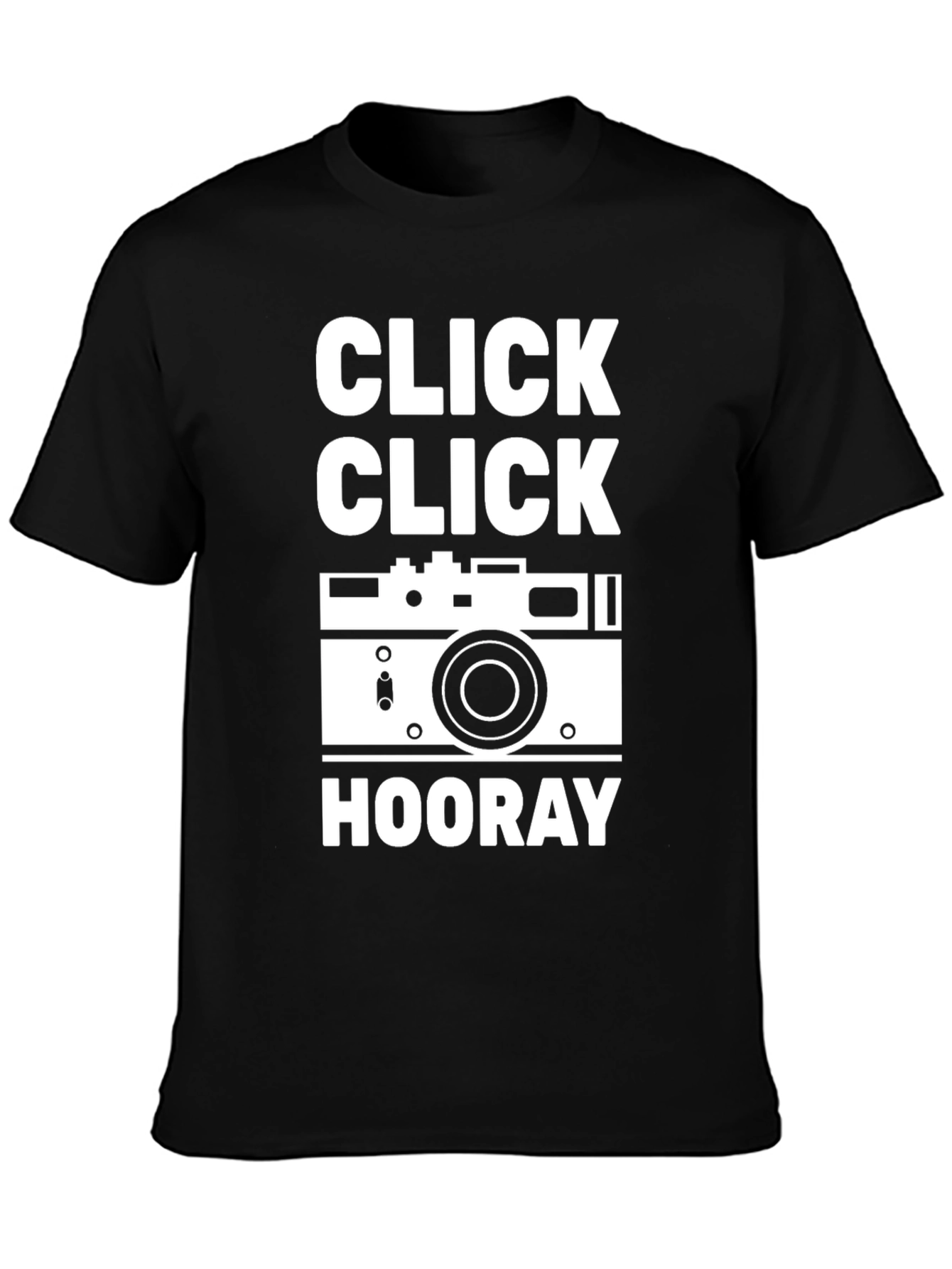 Click Click Hooray Camera Graphic T-Shirt