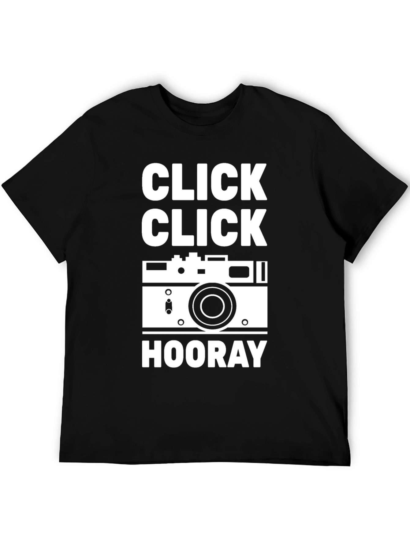 Click Click Hooray Camera Graphic T-Shirt