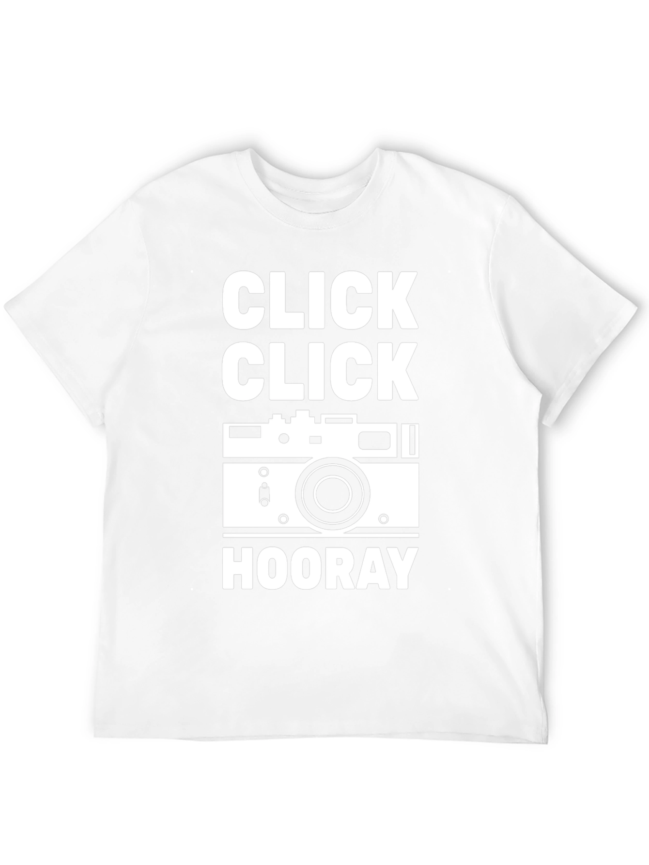Click Click Hooray Camera Graphic T-Shirt