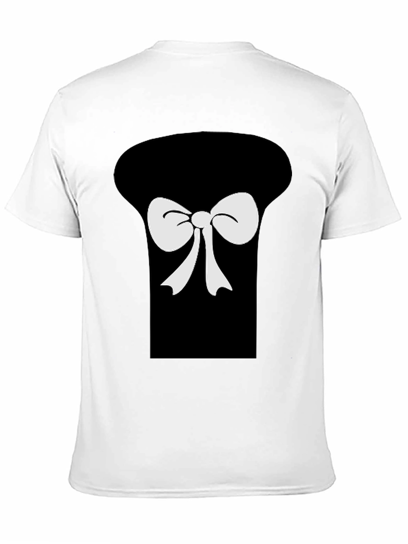 Bow Tie Graphic Tee - Classic Black