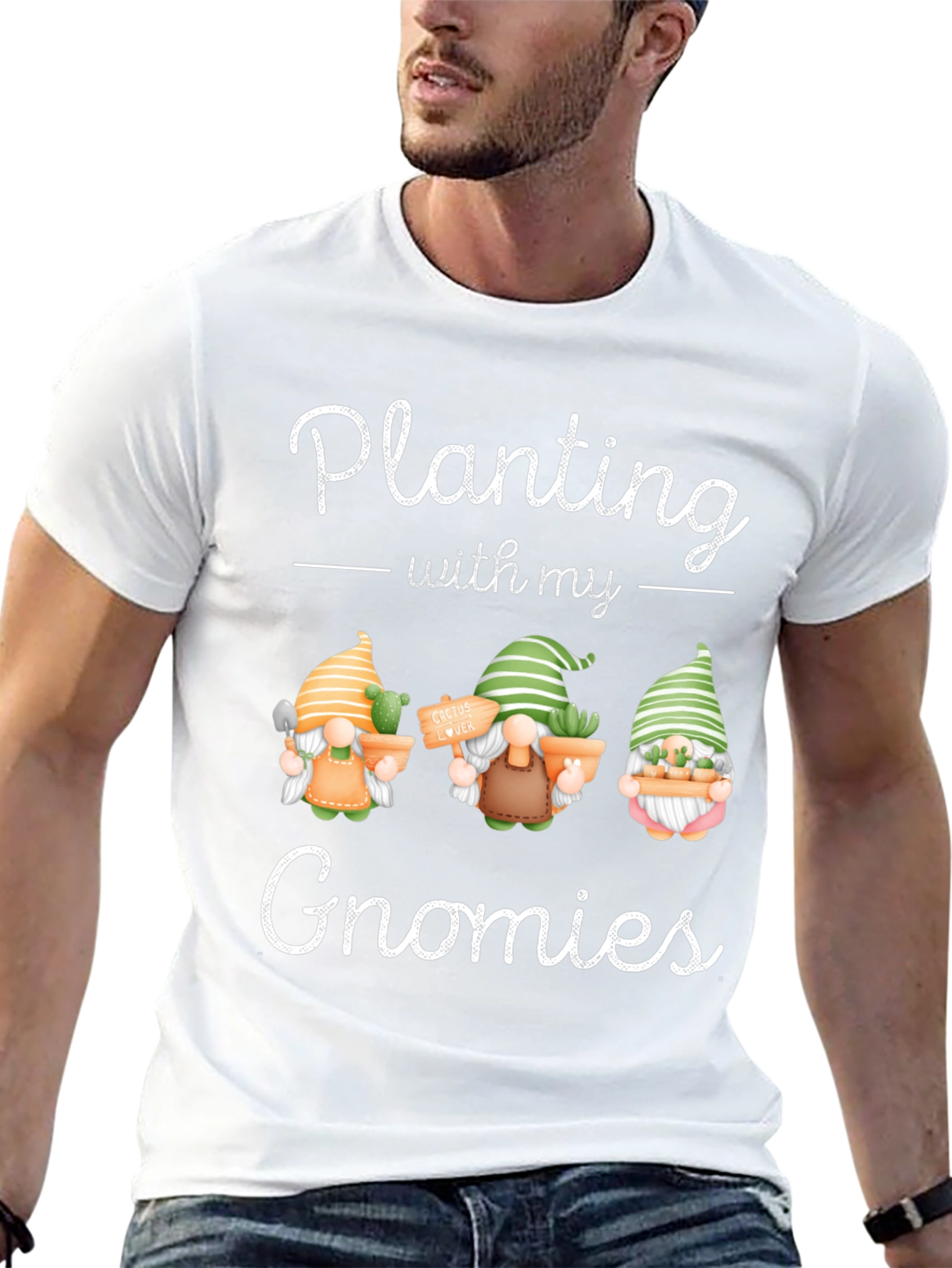 Planting with my Gnomies T-Shirt