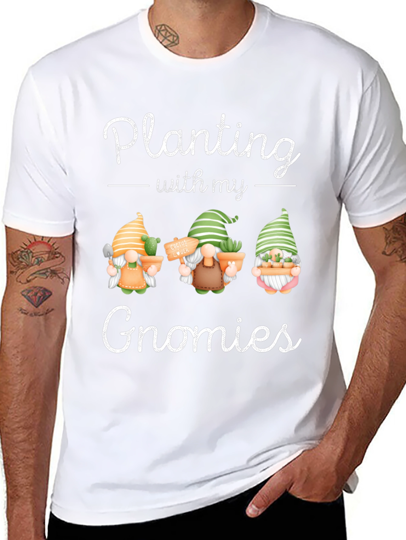 Planting with my Gnomies T-Shirt