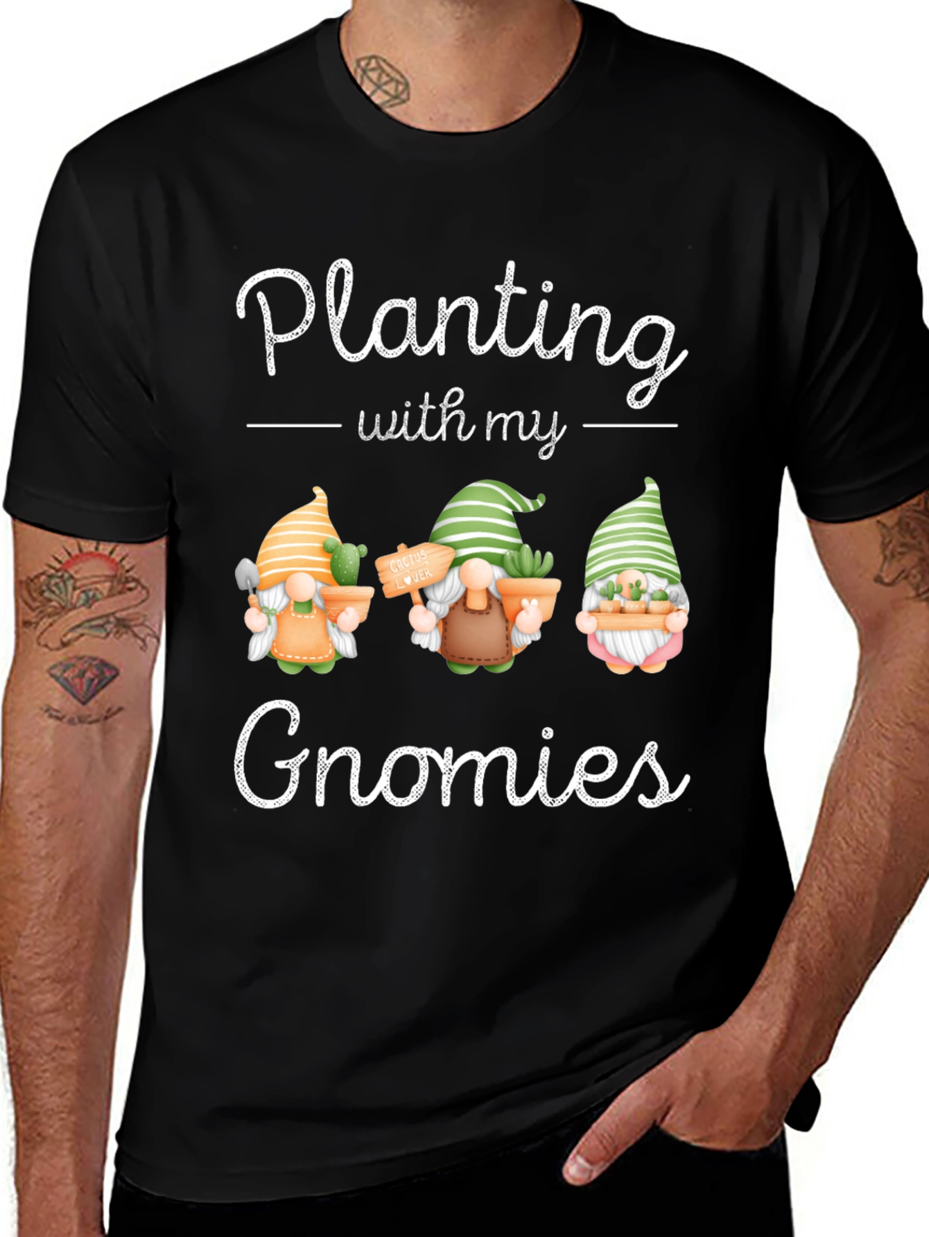 Planting with my Gnomies T-Shirt