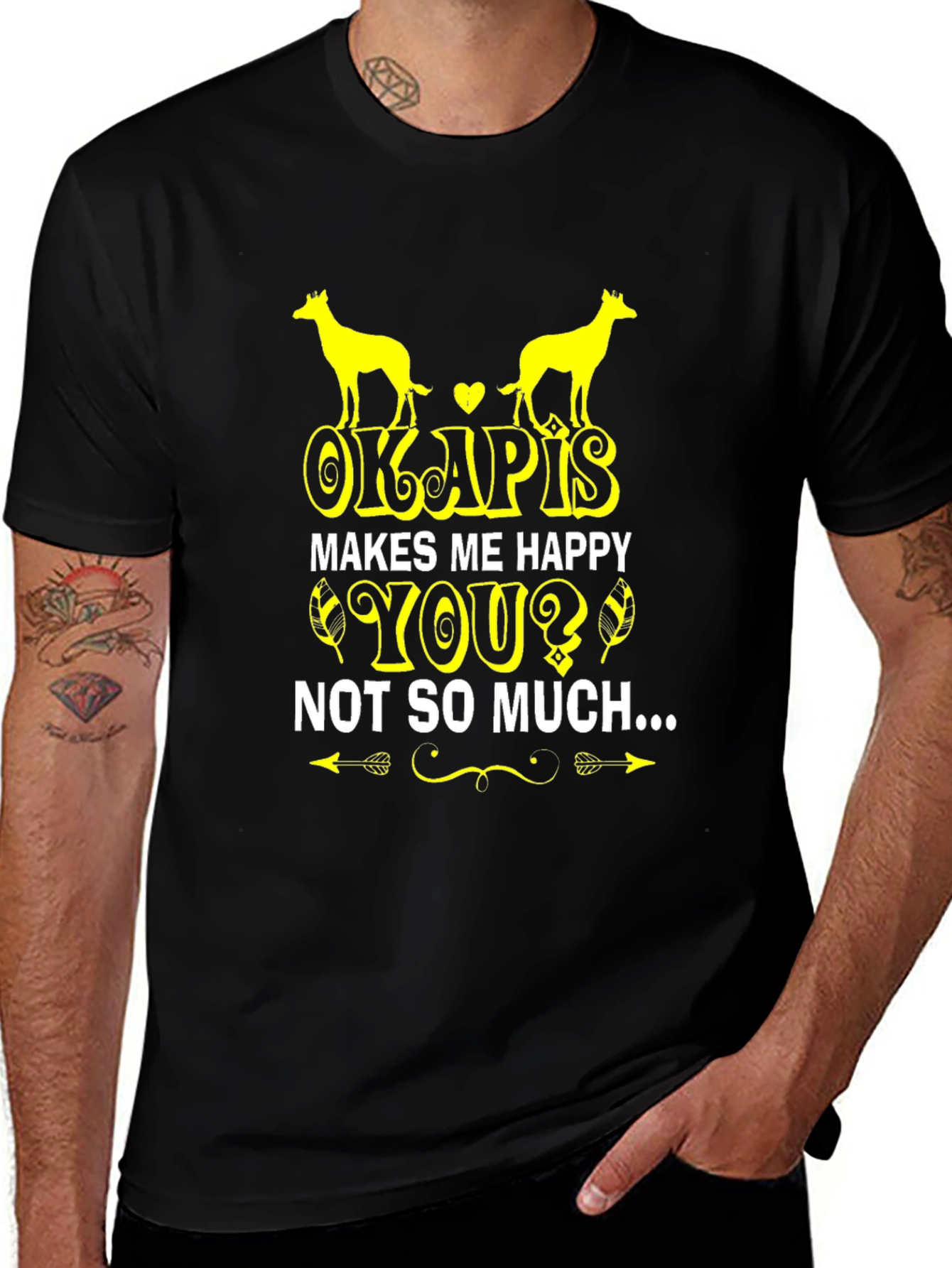 Funny Okapis Lover T-Shirt