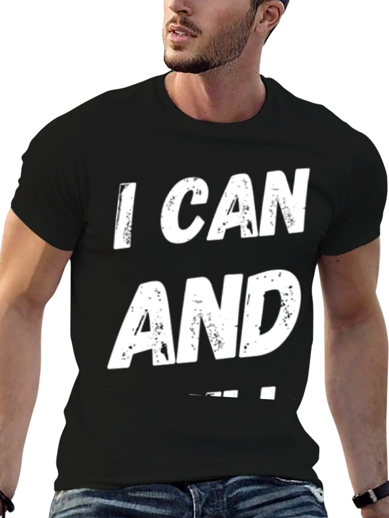I Can And I Will T-Shirt Black
