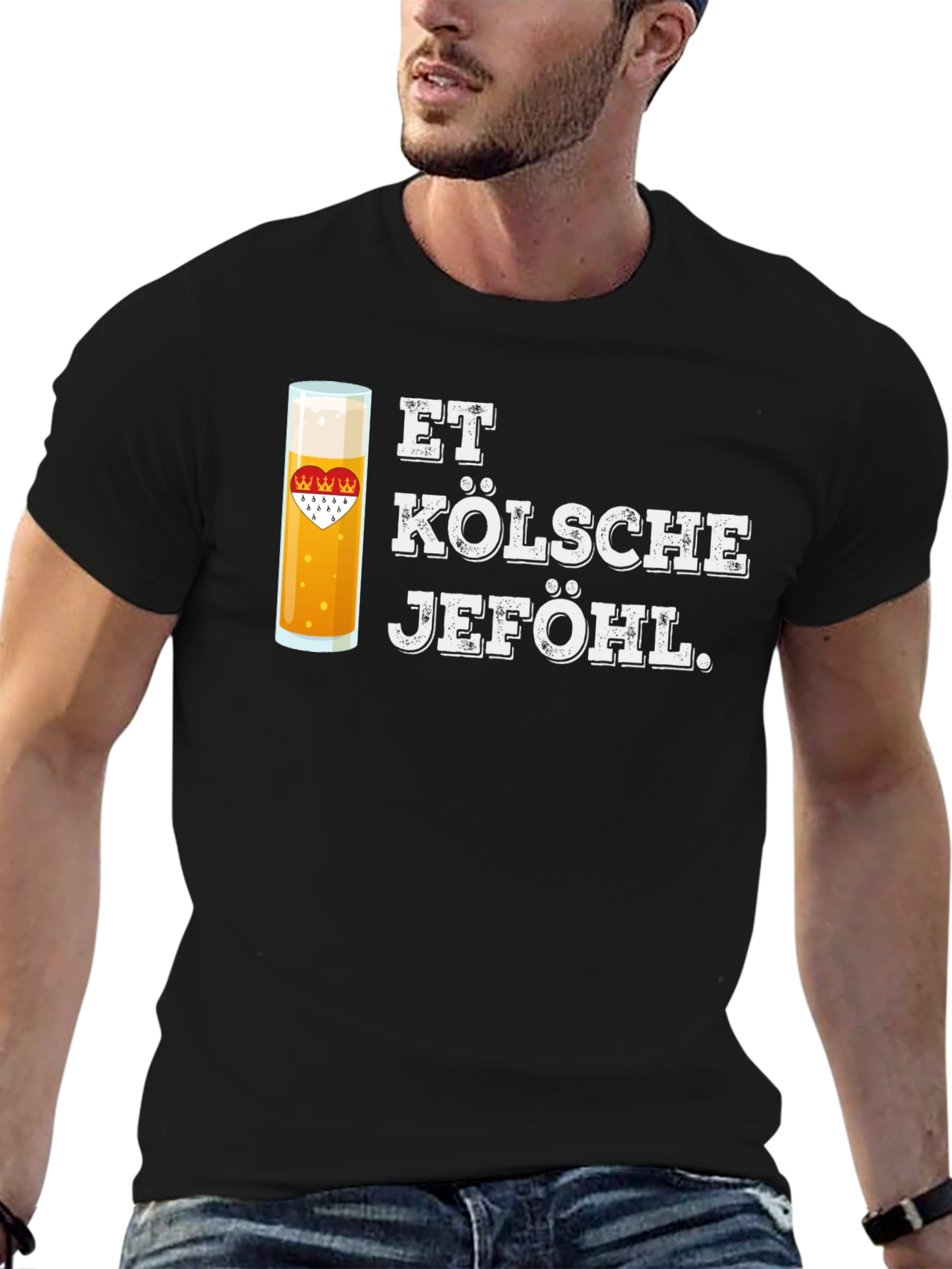Et Kölsche Jeföhl Beer T-Shirt - Cologne Pride