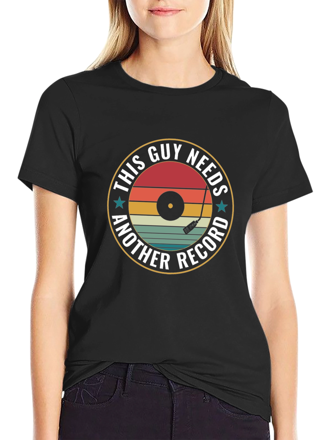 This Guy Needs Another Record T-Shirt