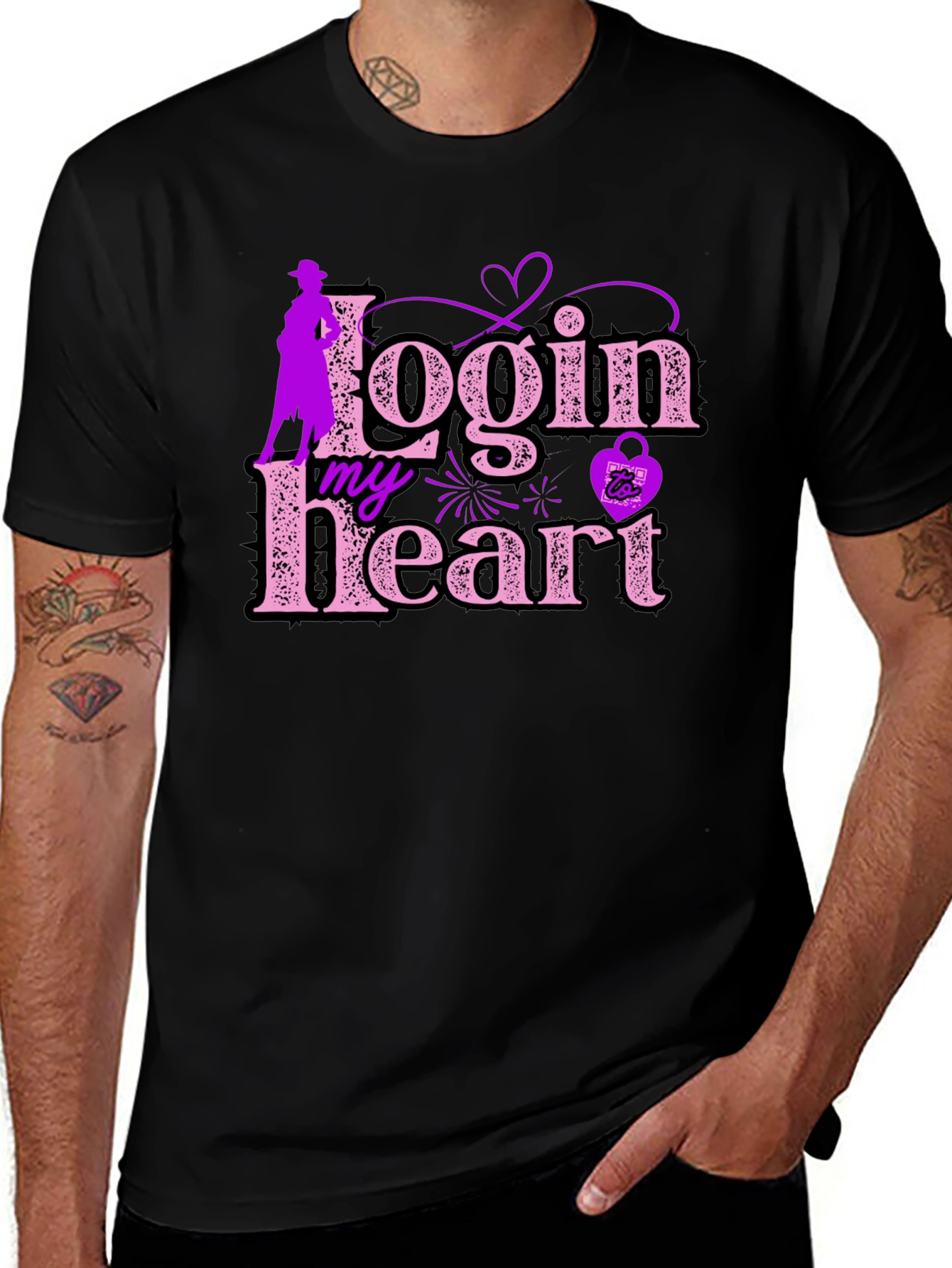 Login My Heart T-Shirt