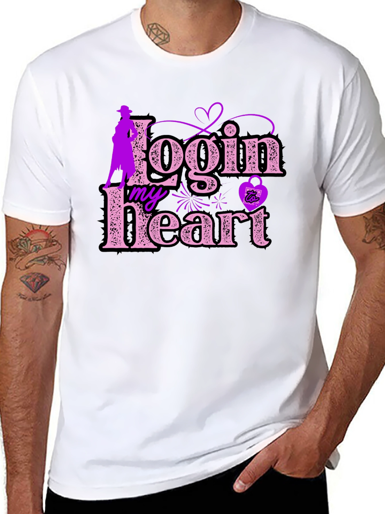 Login My Heart T-Shirt