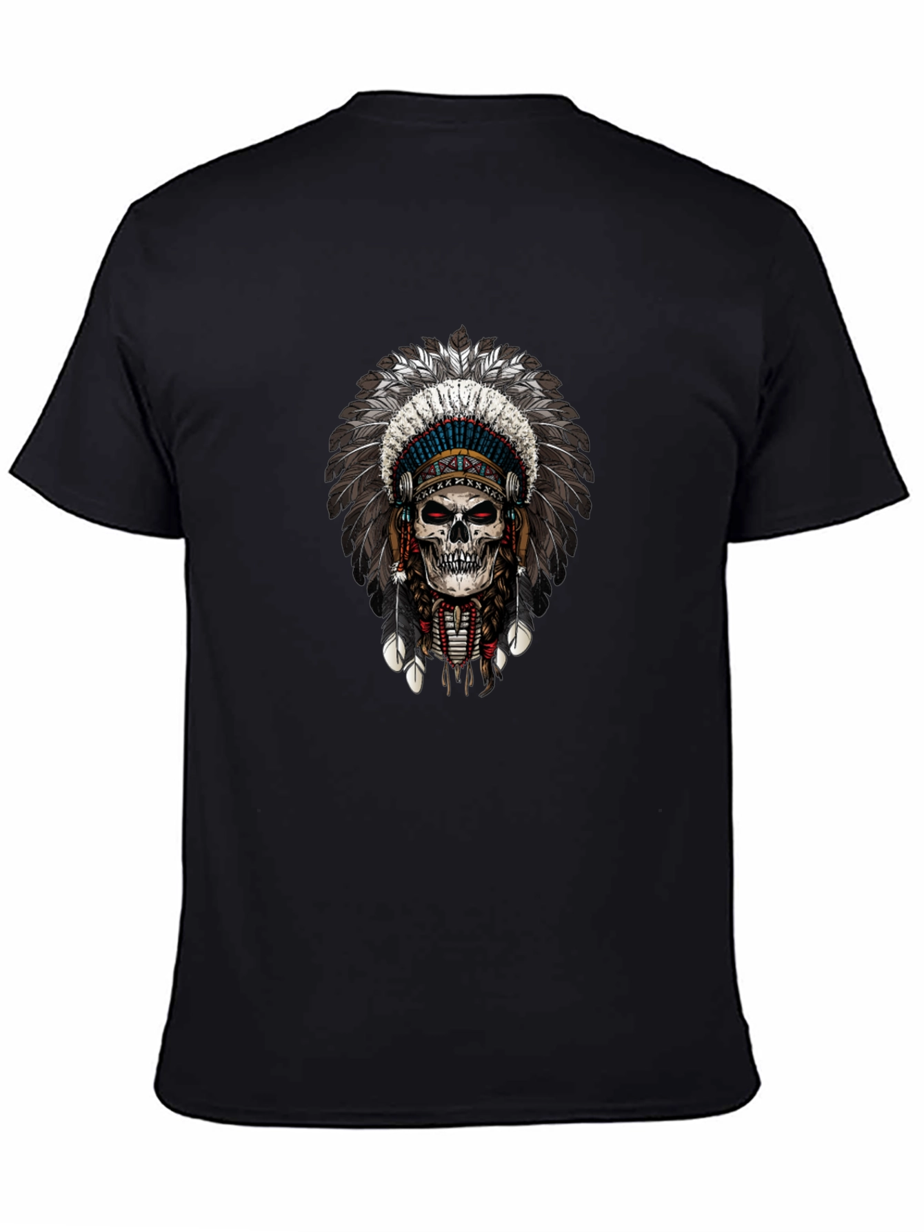 Skull Chief Black T-Shirt