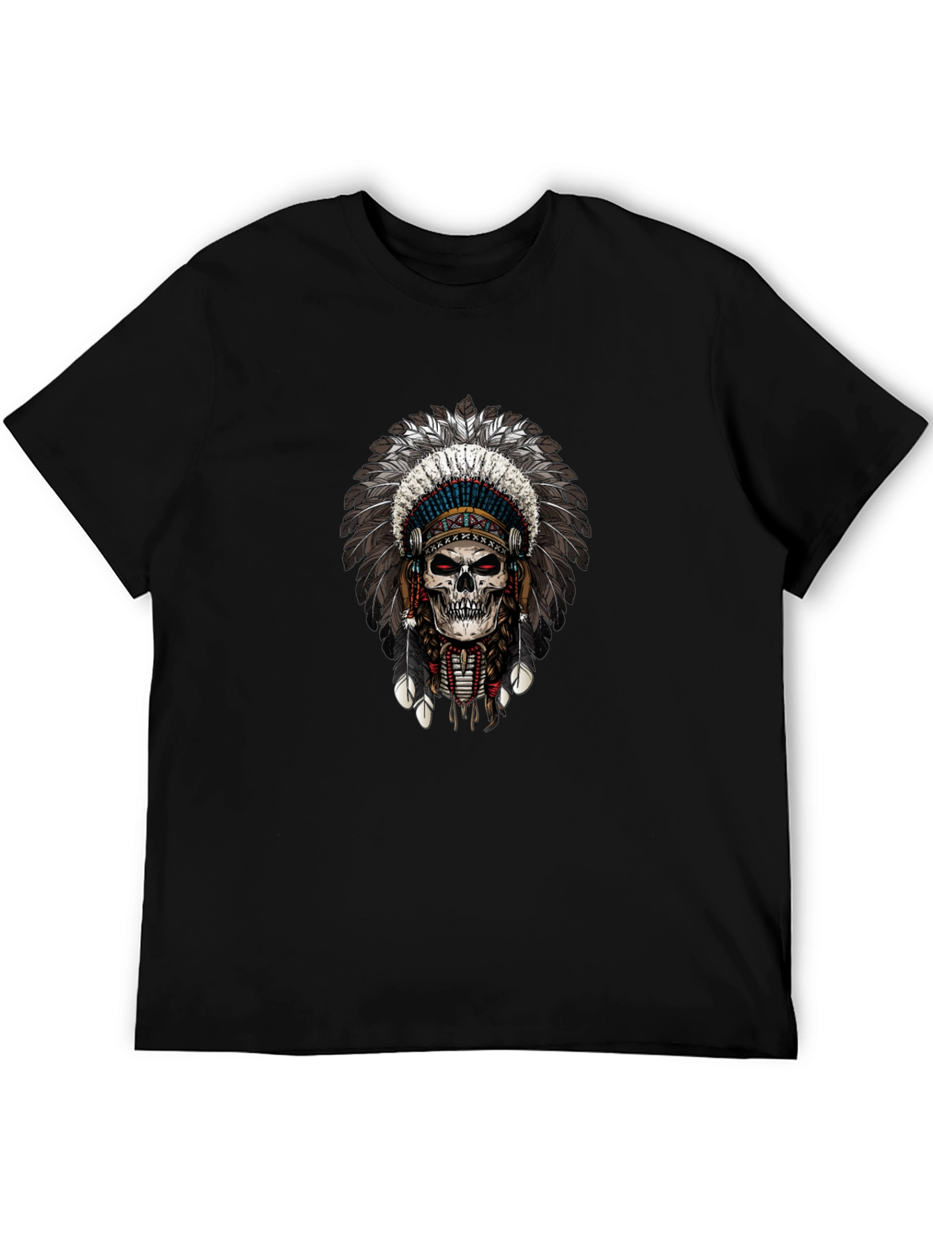 Skull Chief Black T-Shirt