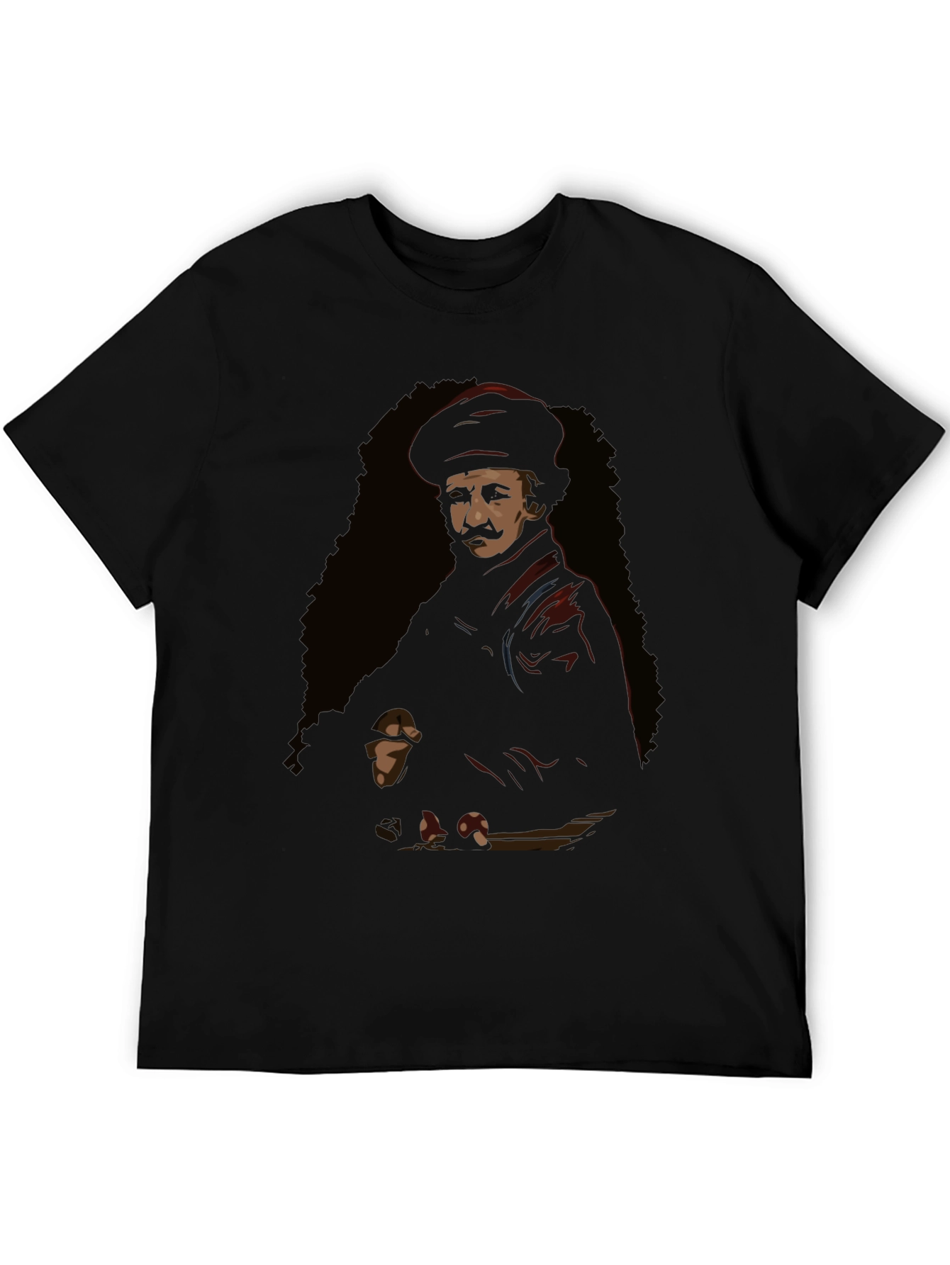 E.A. Poe Graphic Tee - Black