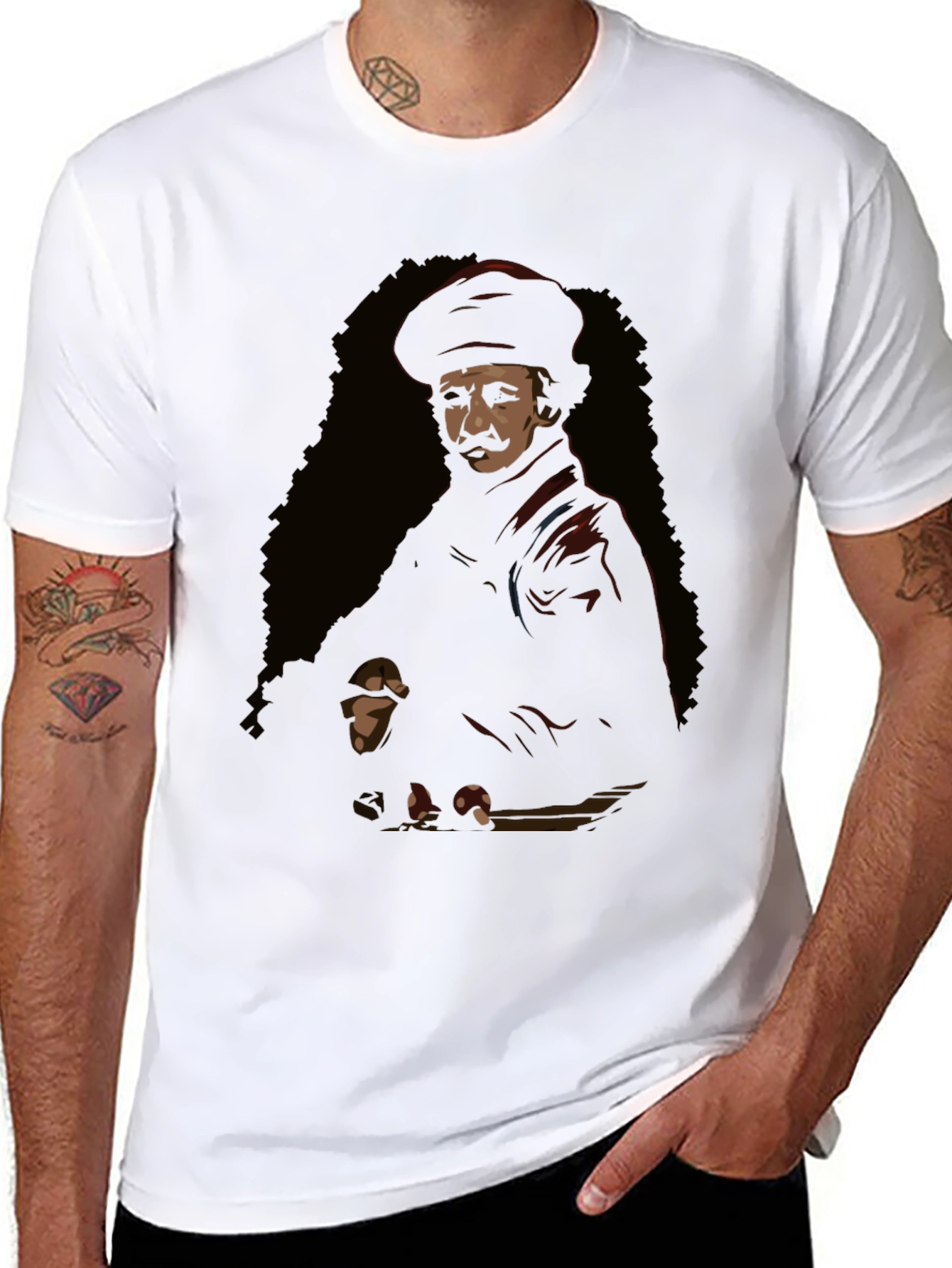 E.A. Poe Graphic Tee - Black
