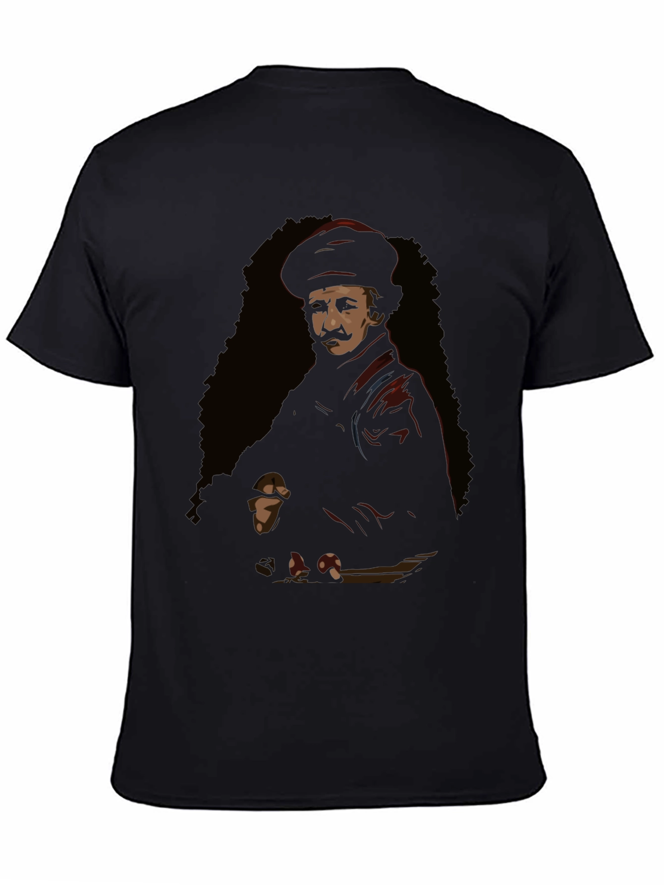 E.A. Poe Graphic Tee - Black