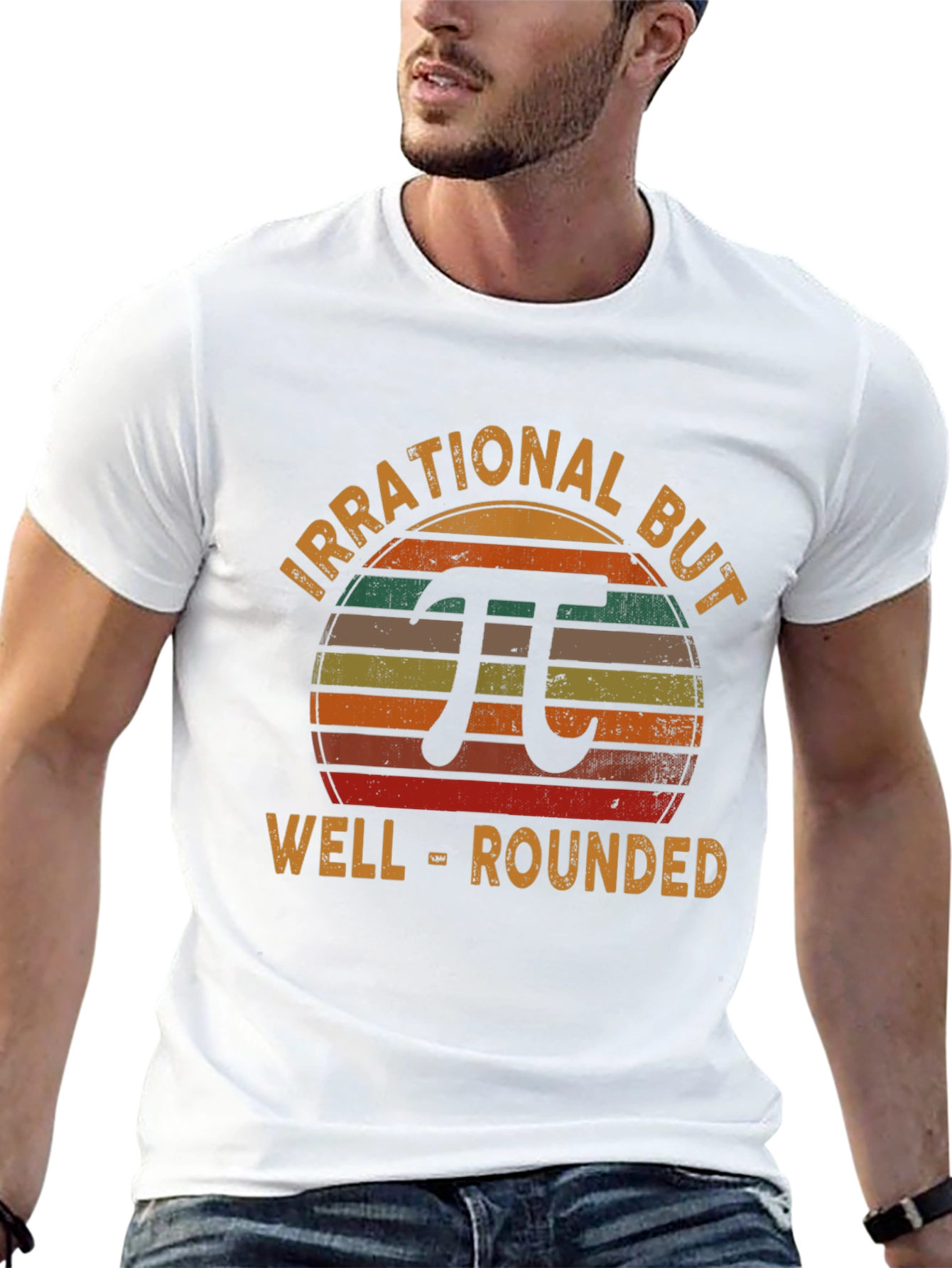 Irrational But Well-Rounded Pi T-Shirt