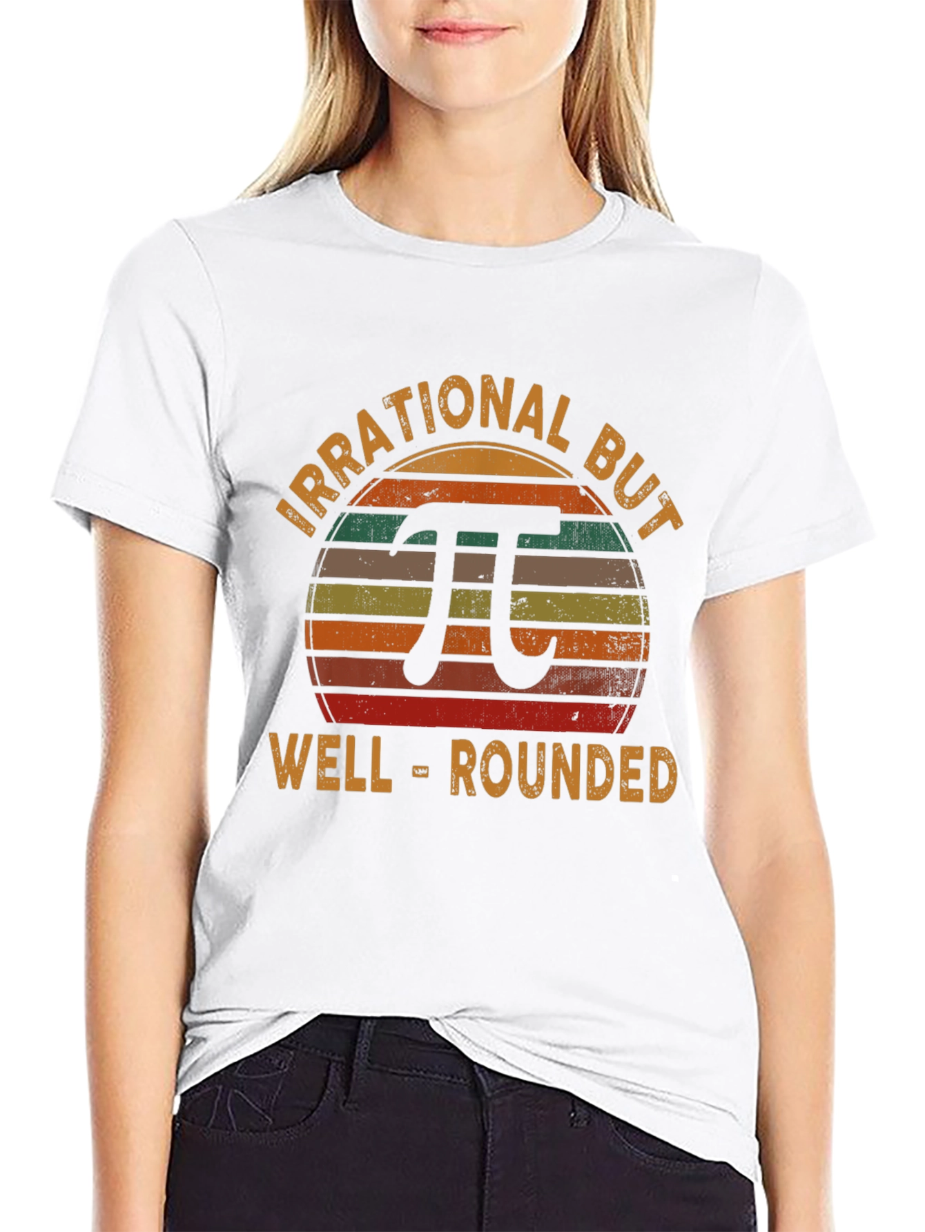 Irrational But Well-Rounded Pi T-Shirt
