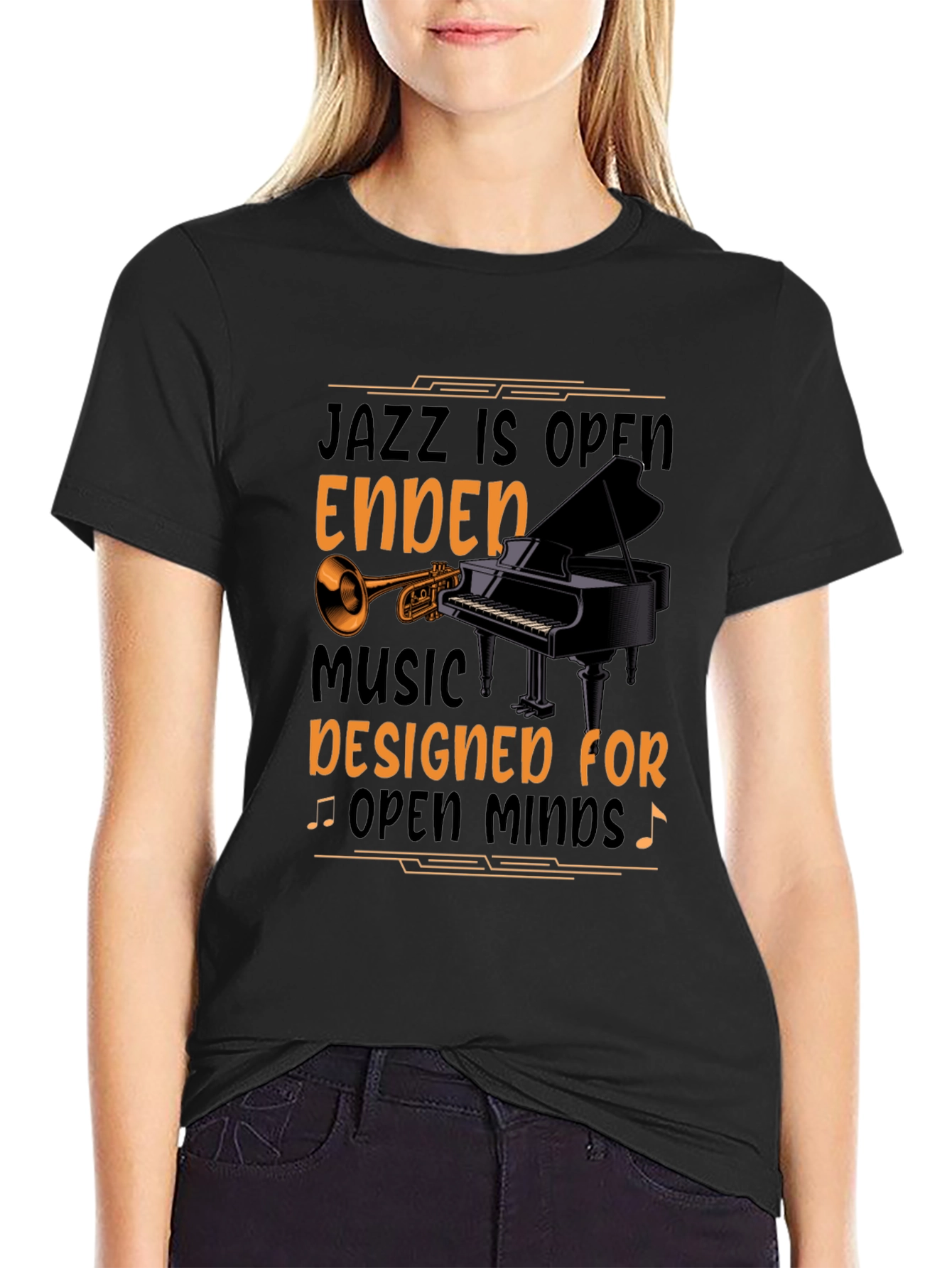 Jazz is Open T-Shirt - Music Lover Tee