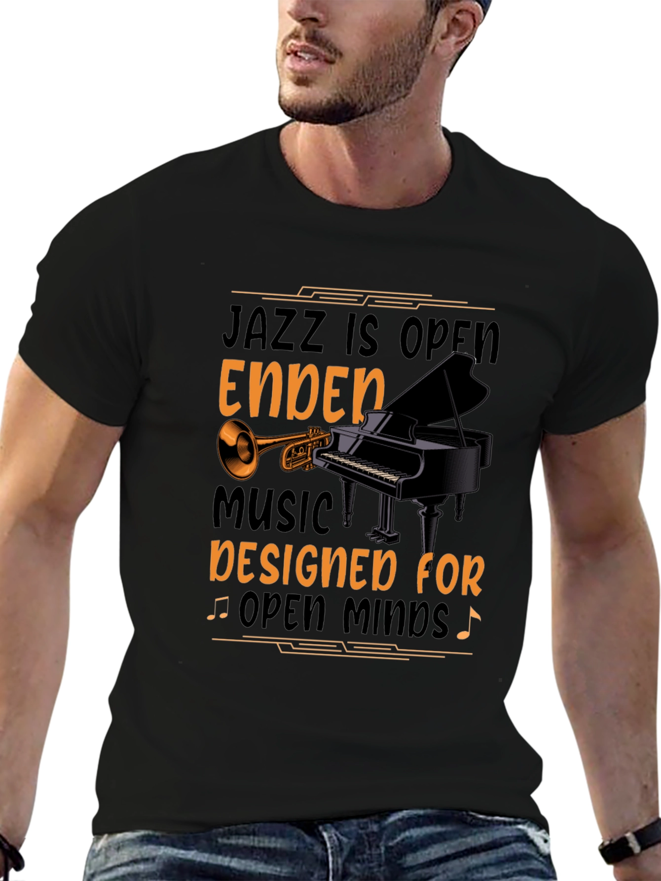 Jazz is Open T-Shirt - Music Lover Tee