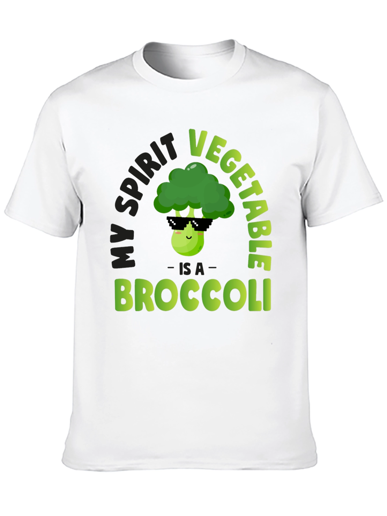 Broccoli Spirit Vegetable T-Shirt
