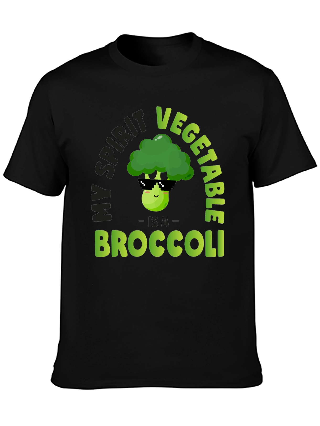 Broccoli Spirit Vegetable T-Shirt