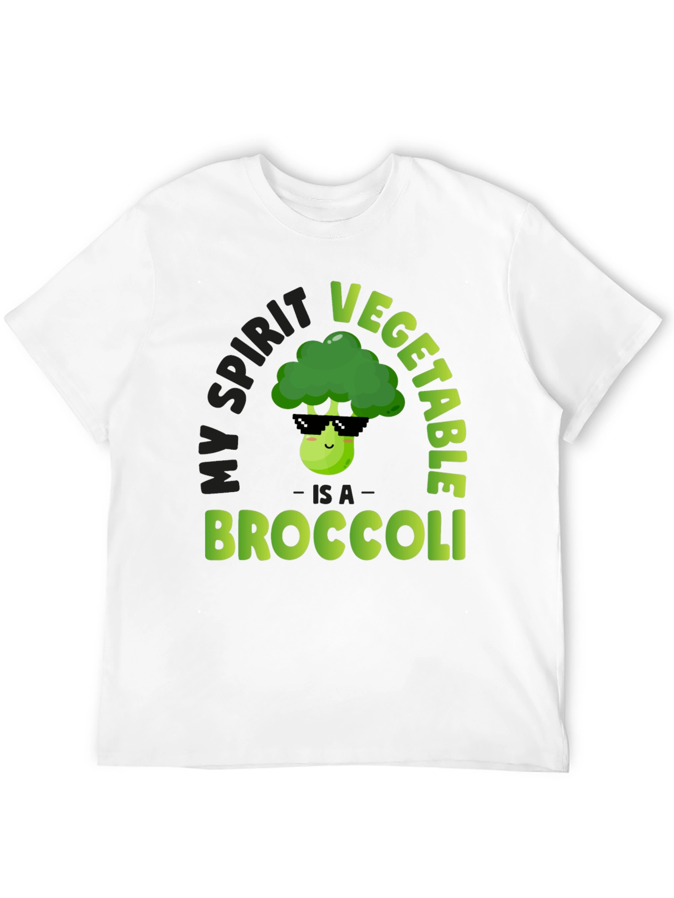 Broccoli Spirit Vegetable T-Shirt