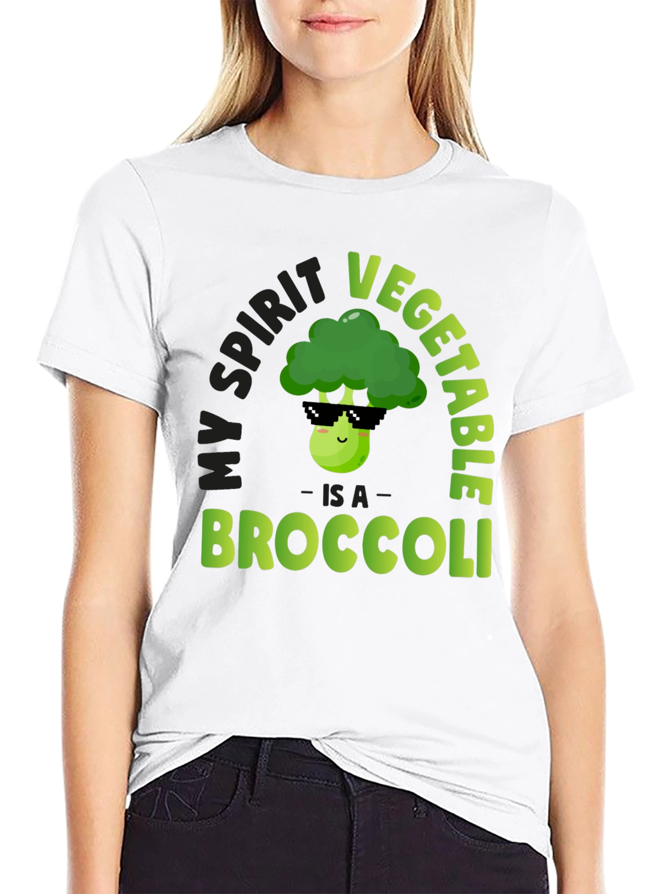 Broccoli Spirit Vegetable T-Shirt