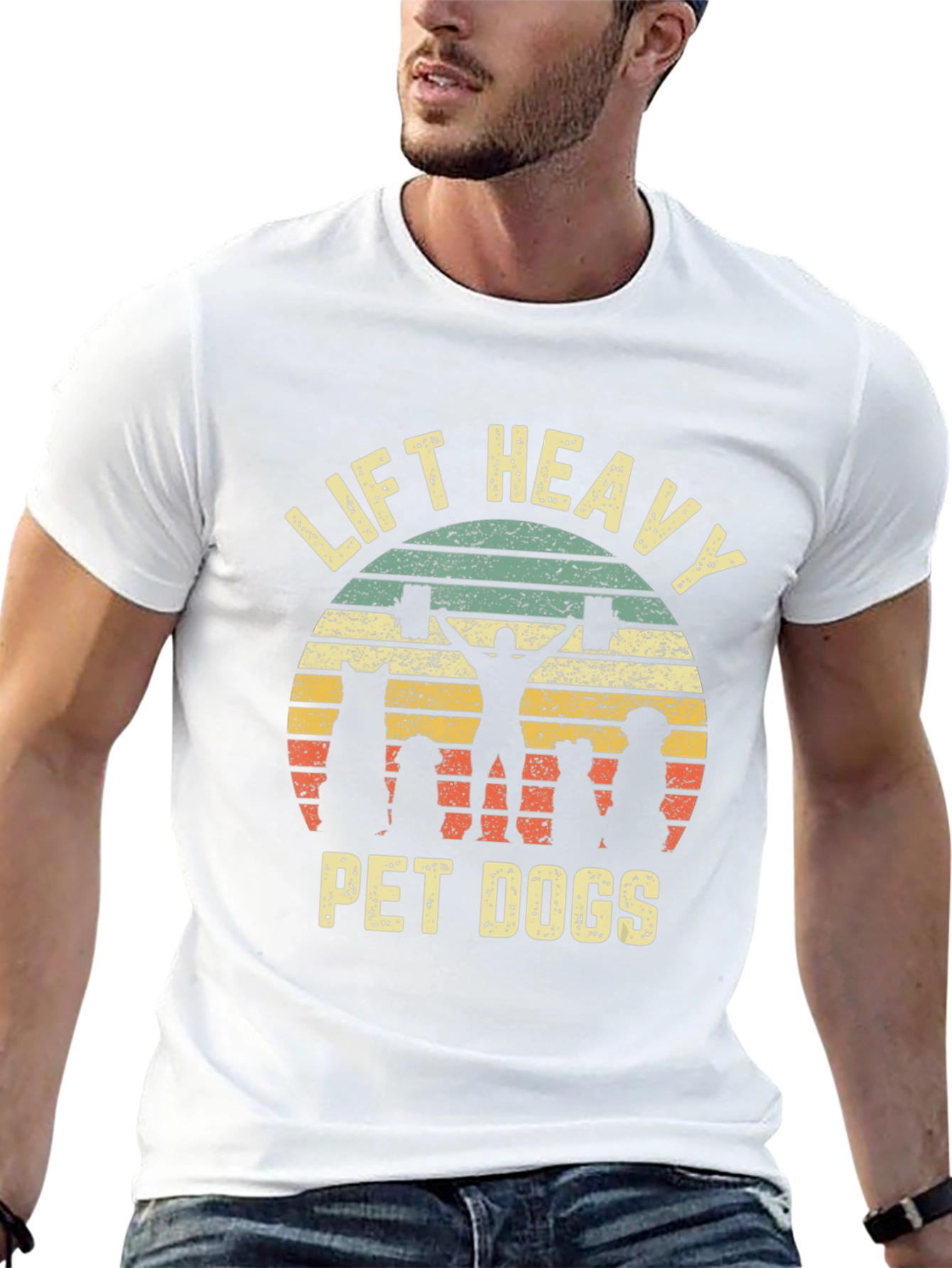 Lift Heavy Pet Dogs T-Shirt