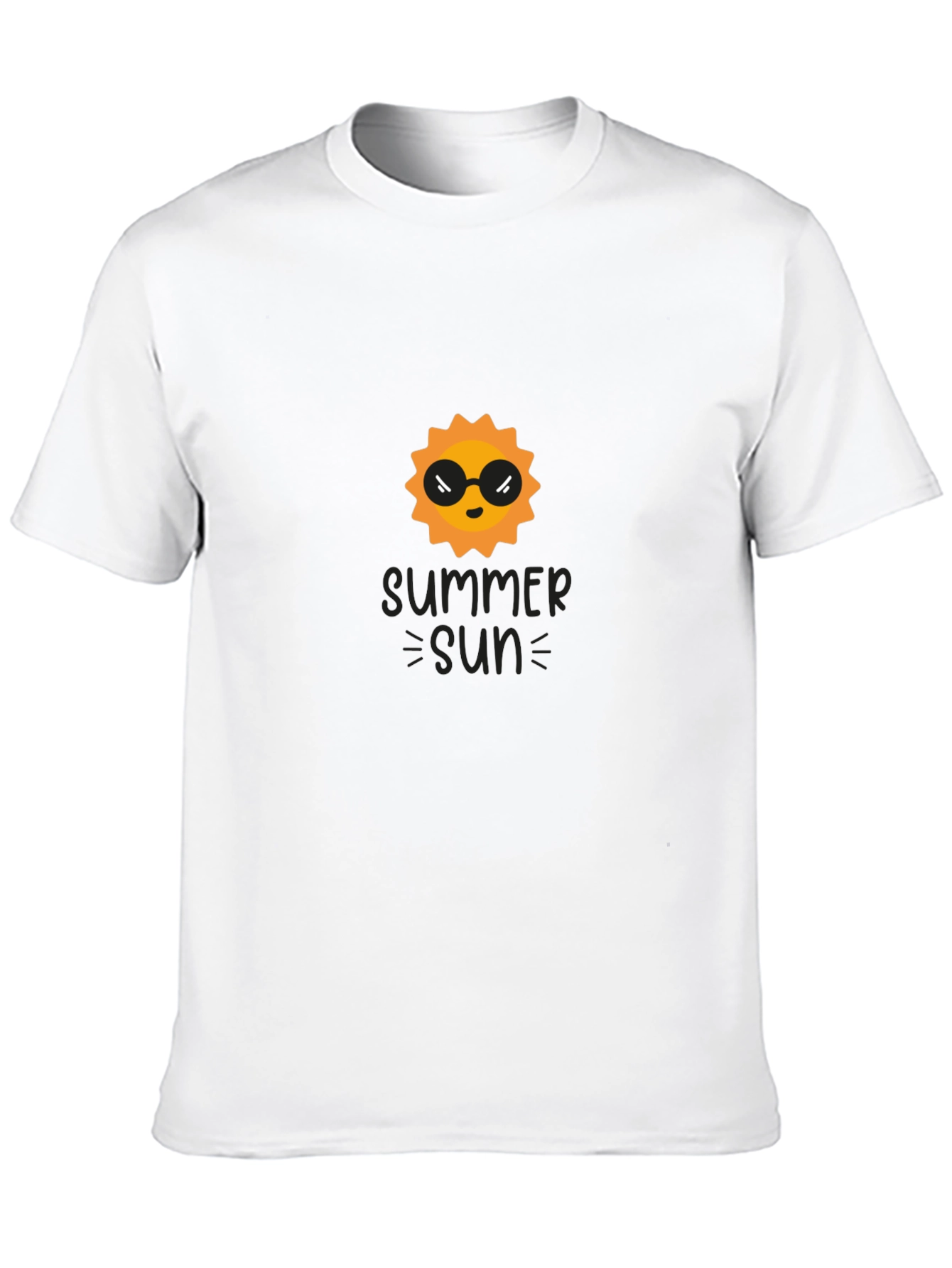 Summer Sun Graphic Tee - Black T-Shirt