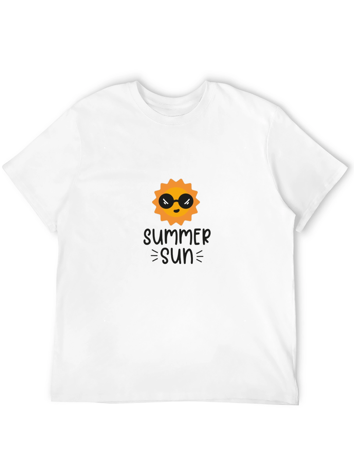 Summer Sun Graphic Tee - Black T-Shirt