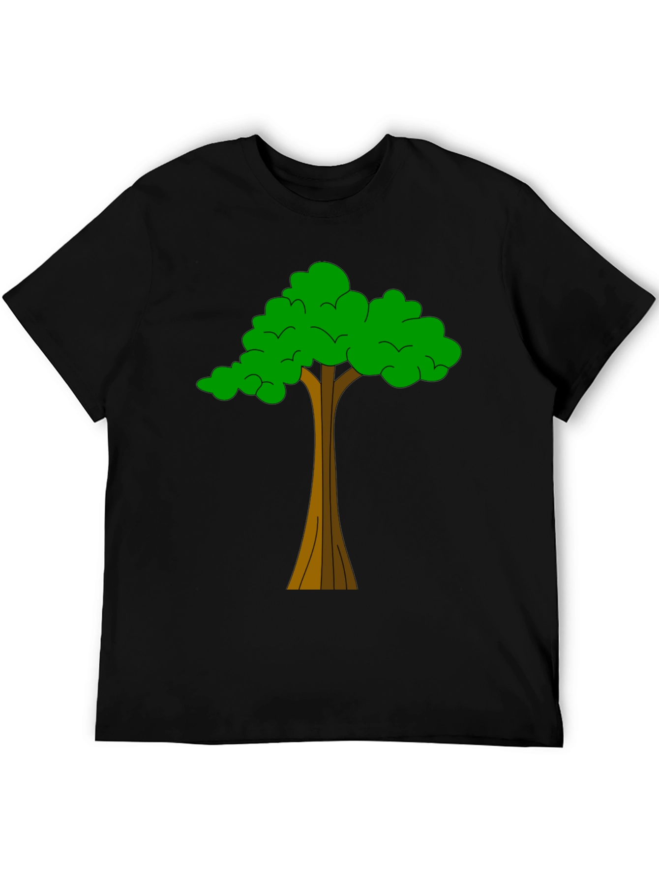Tree Graphic Tee - Nature Inspired Casual Wear